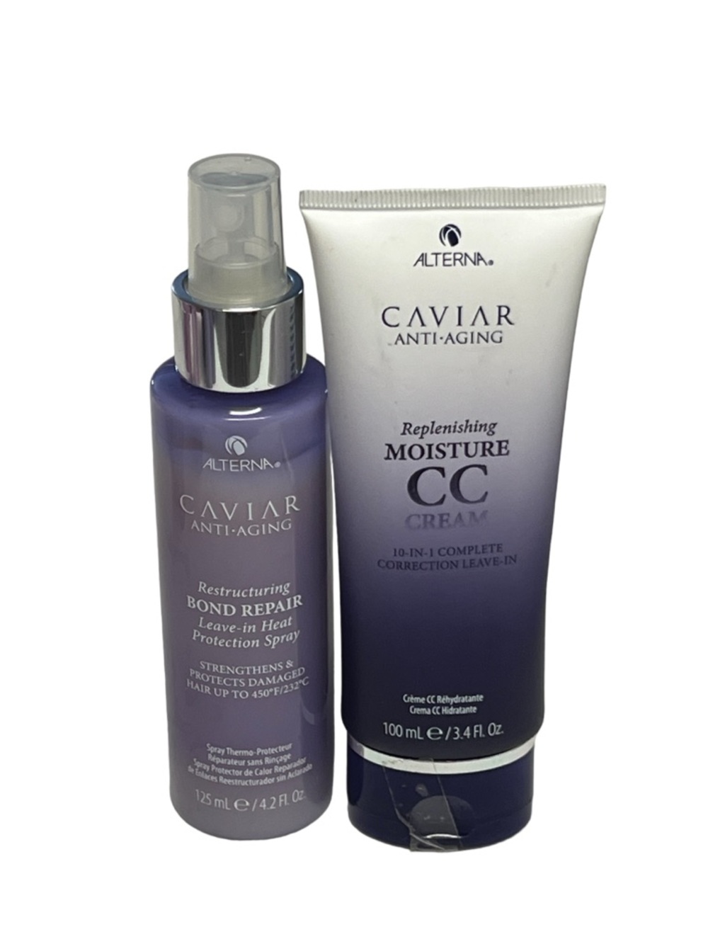 Alterna Caviar Anti-Aging CC Cream & Bond Repair Spray - Purple